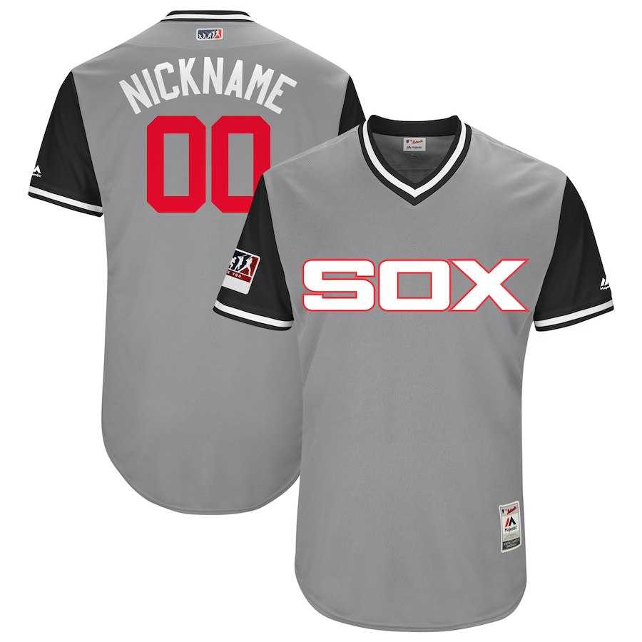 Customized Men's Red Sox Gray 2018 Players Weekend Stitched Jersey,We sell and wholesale Customized Men's Red Sox Gray 2018 Players Weekend Stitched Jersey on line form chian!